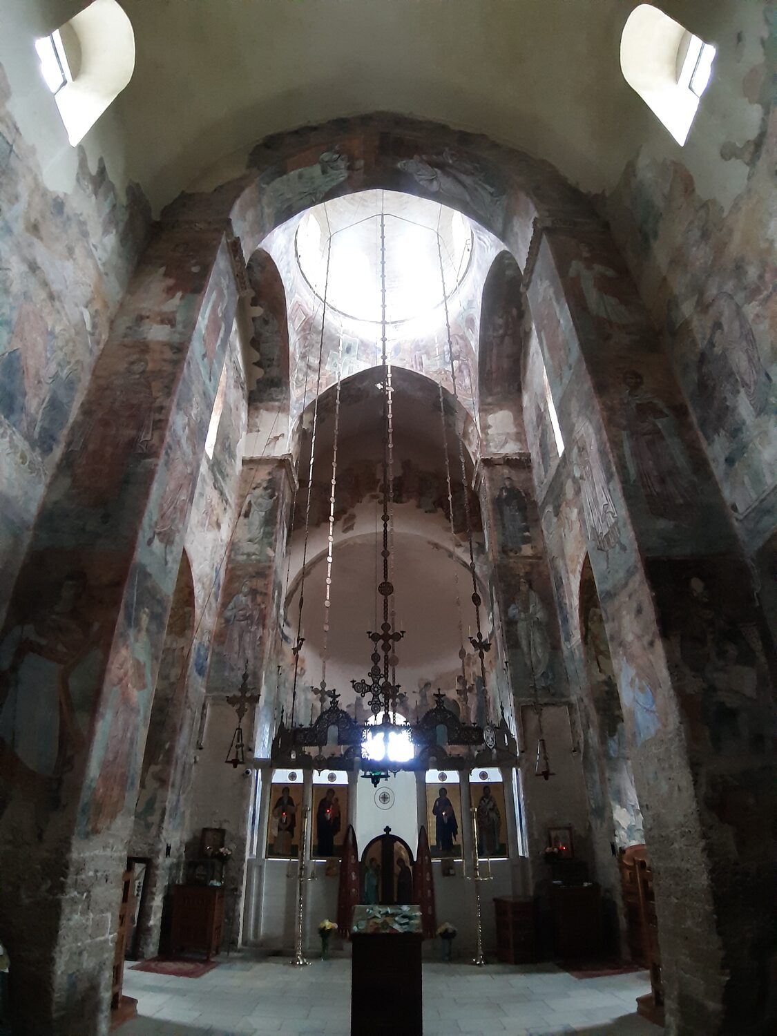 Byzantine frescoes of Sopoćani Monastery
